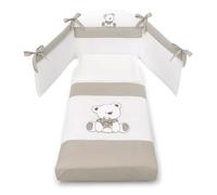 ERBESI - Completo Sfilabile Tato Set 3 Pezzi - Bianco Tortora