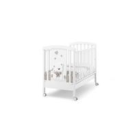 ERBESI - Lettino Tato - Bianco Tortora