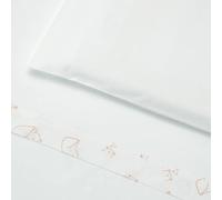 ERBESI - Set Lenzuolo 3 Pezzi per Culla Evolution - Orsetti Terra