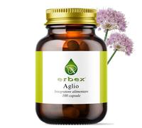 ERBEX Integratore Aglio Puro Inodore 100 Capsule Vitamine e Integratori di Aglio