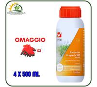 ERBICIDA FOGLIARE VEBI BARBARIAN BIOGRADE 360 CON GLIFOSATO ACIDO PURO 500ML