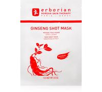 Erborian Ginseng Shot Mask maschera in tessuto effetto lisciante 15 g
