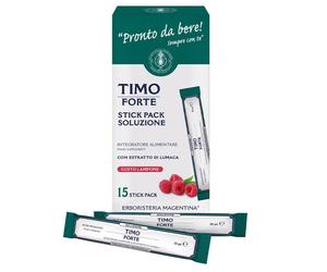 ErborisSoluzione Timo Forte 15 stick pack con Estratto di Lumaca - Gusto Lampone
