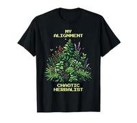 Erboristeria caotica | Pixel Herbs Retro Collector Humor Maglietta