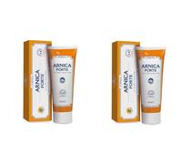 Erboristeria Magentina Arnica Forte Pomata 200 ml - Coadiuvante per Edemi, Ematomi, Dolori ed Infiammazioni, Traumi, Distorsioni, Lividi - 2 Confezioni da 100ml by FARMACIANUOVA