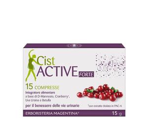 Erboristeria Magentina - CistActive Forte Integratore 15 compresse