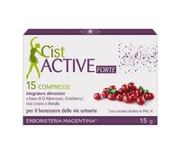 Erboristeria Magentina CistActive Forte Integratore Alimentare, 15 Compresse