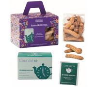 Erboristeria Magentina Kit Pausa di Dolcezza Te' Bancha 20 Filtri e Biscotti 150
