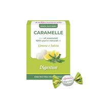 Erboristeria Magentina - Le Magentinelle Caramelle Senza Zucchero con Oli Essenziali puri e naturali (Digestive Limone e Salvia)