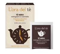 Erboristeria magentina tè nero melograno e cannella bio 20 filtri