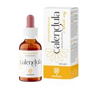 ERBOTECH, Tintura Madre di Calendula, Tintura Madre Analcolica a Gocce da Diluire in Acqua, Vegan, non Deriva da Piante OGM, Made in Italy, 100 ml