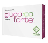ERBOZETA Gluco 100 Forte 30 capsule - Integratore per il controllo del peso