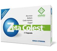 ERBOZETA SpA Erbozeta Zeta Colest Integratore per il Colesterolo 30 Capsule