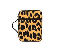 ERCgad Borsa portaoggetti con stampa leopardata, per uomo e donna, pastori, bibbia, morbida, regalo per chiesa, casa, viaggio