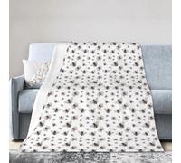 ERCgad Coperta versatile leggera della stampa delle api divertenti per il | Morbido viaggio ufficio compleanno camera da letto decorazione casa donne adulti regali tutte le stagioni Birthda