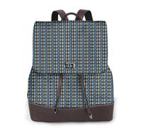 ERCgad Zaino da donna con stampa di farfalle blu, leggero, versatile, alla moda, casual, da viaggio o da lavoro