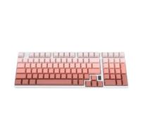 Erchineko Tastiera Meccanica Wireless, Bluetooth 5.0 2.4G Cablata Connessione 3 in 1 PCB Sostituibile a Caldo Interruttori Blu 15 RGB Retroilluminato Anti Ghosting Design Compatto con (Rosa Bianco)
