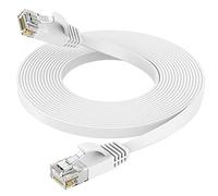 Ercielook Cavo Ethernet 7m ad alta velocità cavo di rete piatto Cat 6 con connettori Rj45, cavo LAN lungo per router, modem, PS4/5, Xbox, giochi