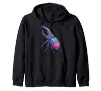 Ercole Beetle Insetto Amante Entomologia Beetle Lover Felpa con Cappuccio
