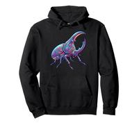 Ercole Beetle Insetto Amante Entomologia Beetle Lover Felpa con Cappuccio