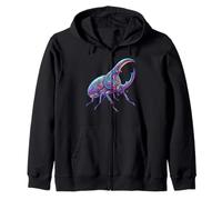Ercole Beetle Insetto Amante Entomologia Beetle Lover Felpa con Cappuccio