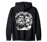 Ercole Dio Greco Leone Mitologia Felpa con Cappuccio