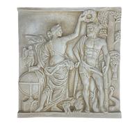 Ercole incoronato da gloria Decorazione murale Piccolo rilievo Scultura greca Museo del Louvre