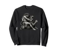 Ercole Wrestling Leone Nemeo Mitologia Greca Felpa