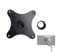 Erconsso Adattatore Supporto Monitor Fori 75mm | Piastra Adattatore per Montaggio TV - Testa Sferica da 17 mm Parti di Sostituzione Orizzontale Verticale per Schermo Proiettore Intrattenimento