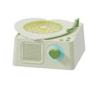 Erconsso Altoparlante Portatile | Cassa con Proiezione Luminosa - Dispositivo Forma Giradischi con Sonoro Surround per Campeggio Adulti Adolescenti Amanti Musica