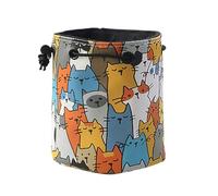 Erconsso Custodia per accessori da golf, organizer per 12-18 palline da golf, per oggetti di valore, impermeabile, regolabile, portatile, per poligono guida, pennarelli, clip per cappelli, pratica, A