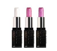 Erconsso Kit labbra glitterate, set rossetti scintillanti | Rossetto lucido Lucidalabbra opaco Set di 3 - Idratante, ultra-lucido, anti-sbavature per uso quotidiano o per feste per donne e ragazze