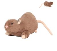 Erconsso Peluche Animali Morbidi | Topino Morbido Simulato - Bambola Realistica da Collezione per Decorazione Casa Donne Ragazze Bambini Collezionisti