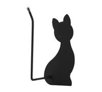 Erconsso Porta Rotoli Carta Cucina | Porta Rotoli Carta - Dispenser Fazzoletti Design Gatto Mensola per Organizzazione Casa Ufficio Viaggio