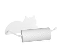Erconsso Porta Rotoli Carta Cucina, Porta Rotoli di Carta Igienica, Mensola Porta Fazzoletti Design Gatto per Casa Appartamento Ospiti Frigorifero Viaggio