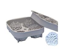 Erconsso Stampo per Ghiaccio Palline da Golf | Silicone Morbido Per Congelatore | Stampo Per Ghiaccio Per Whisky In Silicone - Per Preparare Whiskey Cocktail Tequila Vodka Gelatina Di Frutta