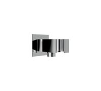 Presa acqua QUADRA con supporto in ottone cromato Ponsi