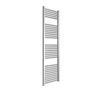 termoarredo bagno cromato scaldasalviette ercos opera 1650 x 500 mm. in acciaio colore argento