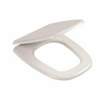 Sedile coprivaso WC in colore bianco lucido compatibile con serie Square Ercos B