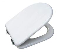 ERCOS Sedile per wc tavoletta moderna in plastica oro