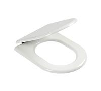 ERCOS Tavoletta Wc Compatibile Con Wc Sintesi H 451 MM l 337 MM , Sedile Wc Con Cerniere regolabili Da 110 MM A 205 MM , Copriwater Colore Bianco Europa