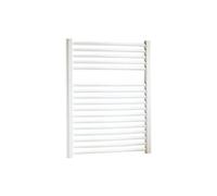 ERCOS - TERMOARREDO SCALDASALVIETTE OPERA IN ACCIAIO BIANCO 77 x 55 CM