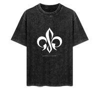 ERDANGJIA LQYG George St Pierre Unisex T-Shirt Black Mens Top Tee XL