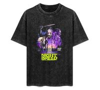 ERDANGJIA Nightbreed Horror Film Old Movie 1990 Unisex T-Shirt Black Mens Top Tee XXL