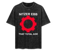 ERDANGJIA Nitzer Ebb That Total Age Unisex T-Shirt Black Mens Top Tee 3XL