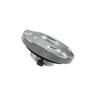 ERDHFG Coperchio del Tappo del Serbatoio CNC Adatto for Monkey Bike Mini Trail(Silver)