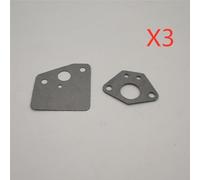 ERDHFG Guarnizione Adatta for decespugliatore a Due Tempi 139F 140F 40-5 GX35 GX31, Pezzi di Ricambio, Guarnizione del carburatore(3 x Gasket Kit)