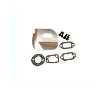 ERDHFG Kit bulloni Guarnizione Staffa deflettore silenziatore Scarico marmitta Adatto for Motosega Speciale 61 268 272 272XP 268K 272K 272S
