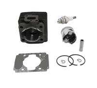ERDHFG Kit Cilindro e pistone da 34 mm Adatto for TL26 CG260 1E34F 26CC Ricambi for siepi