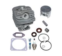 ERDHFG Kit Cilindro pistone 48 mm Adatto for Motosega 034 034AV 034 MS340 MS340 1125 020 1209, 1125 020 1200, 1125 020 1202